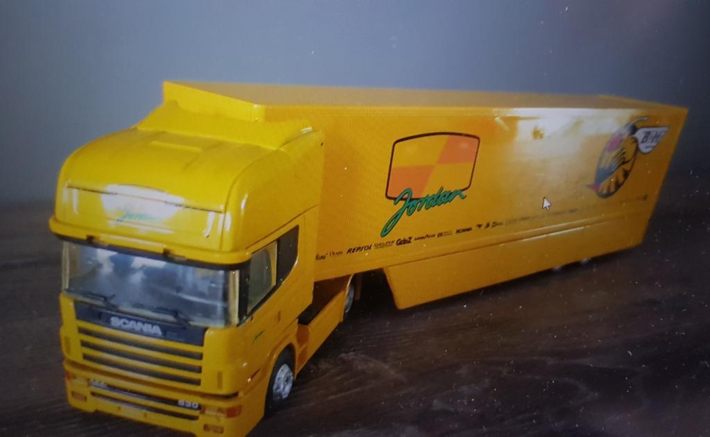 Tekno nieuw exclusief model Jordan team, Hobby en Vrije tijd, Ophalen of Verzenden, Nieuw, Bus of Vrachtwagen, Tekno