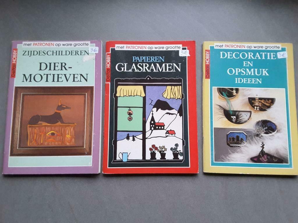 3 Deltas Hobby boekjes met patronen, Enlèvement ou Envoi, Neuf