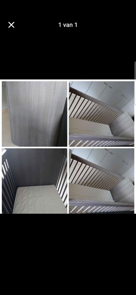 Babybed Luca + aerosleep matras + aerosleep hoes + ombouw, Enlèvement