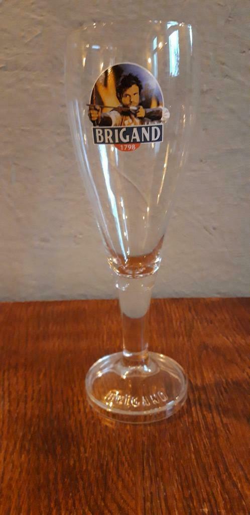 Brigand bierglazen, Verzamelen, Biermerken, Ophalen of Verzenden, Zo goed als nieuw