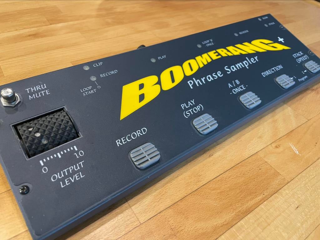 Boomerang + Phrase Sampler, Ophalen, Gebruikt