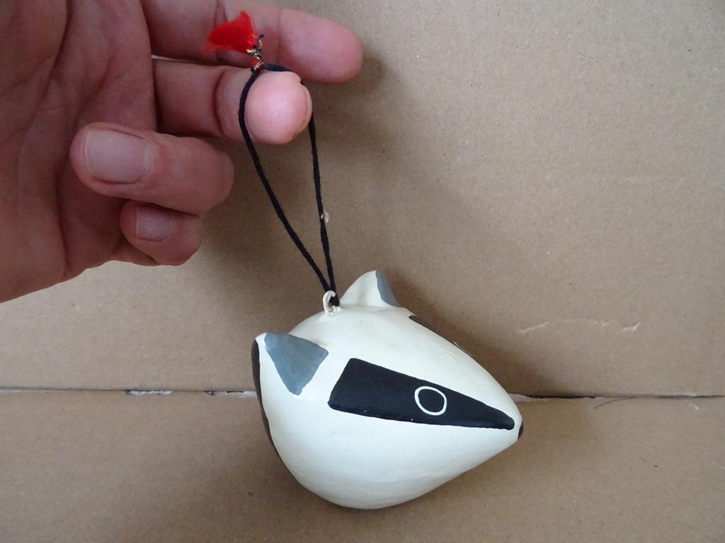 Pendentif en bois tête de panda tête de panda Chine vintage, Enlèvement ou Envoi