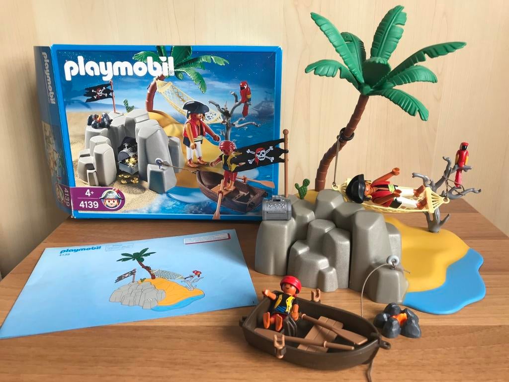 Playmobil Pirateneiland 4139, Ophalen of Verzenden, Zo goed als nieuw