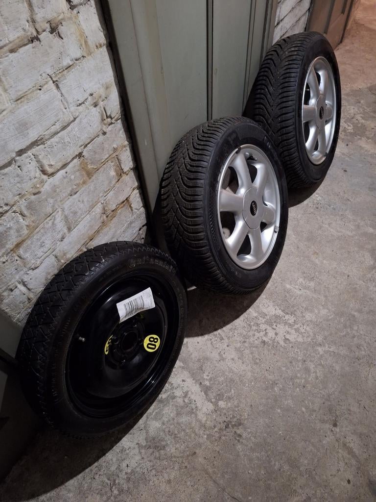 Pneus hiver️❄️ sur jantes MINI 175/65/R15 🚗, 15 pouces, Pneus hiver, 175 mm, Véhicule de tourisme