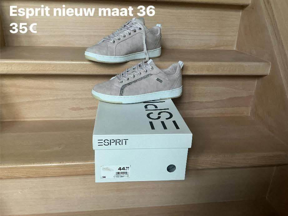 Esprit sneakers nieuw maat 36, Kleding | Dames, Schoenen, Nieuw, Ophalen of Verzenden, Sneakers, Roze
