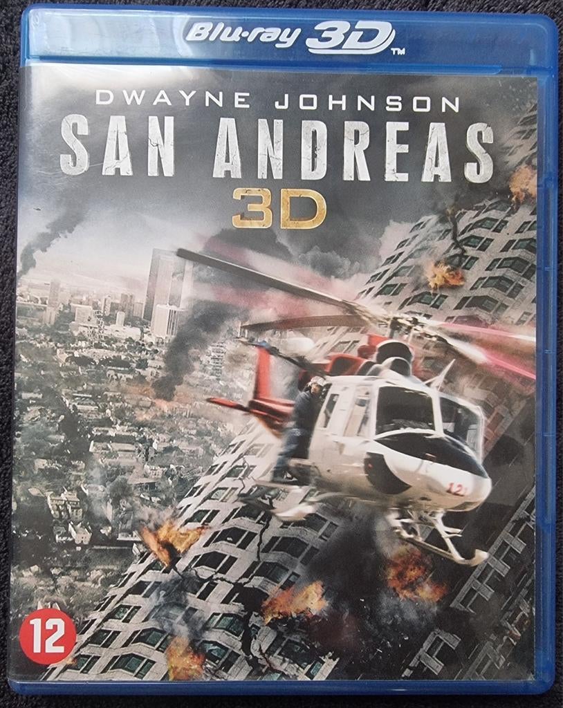 San Andreas 2D et 3D Dwayne Johnson  Nl/Fr, Enlèvement ou Envoi, Comme neuf