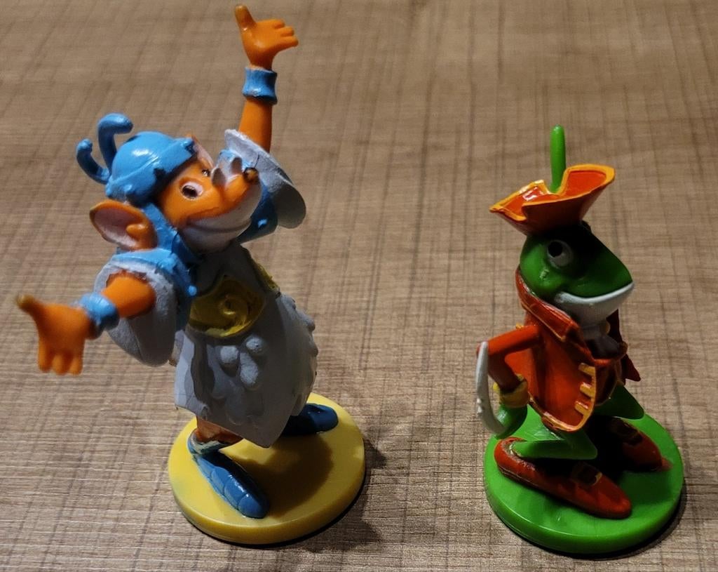 Geronimo Stilton reeks Fantasia: 2 figuurtjes, Verzamelen, Ophalen of Verzenden, Zo goed als nieuw