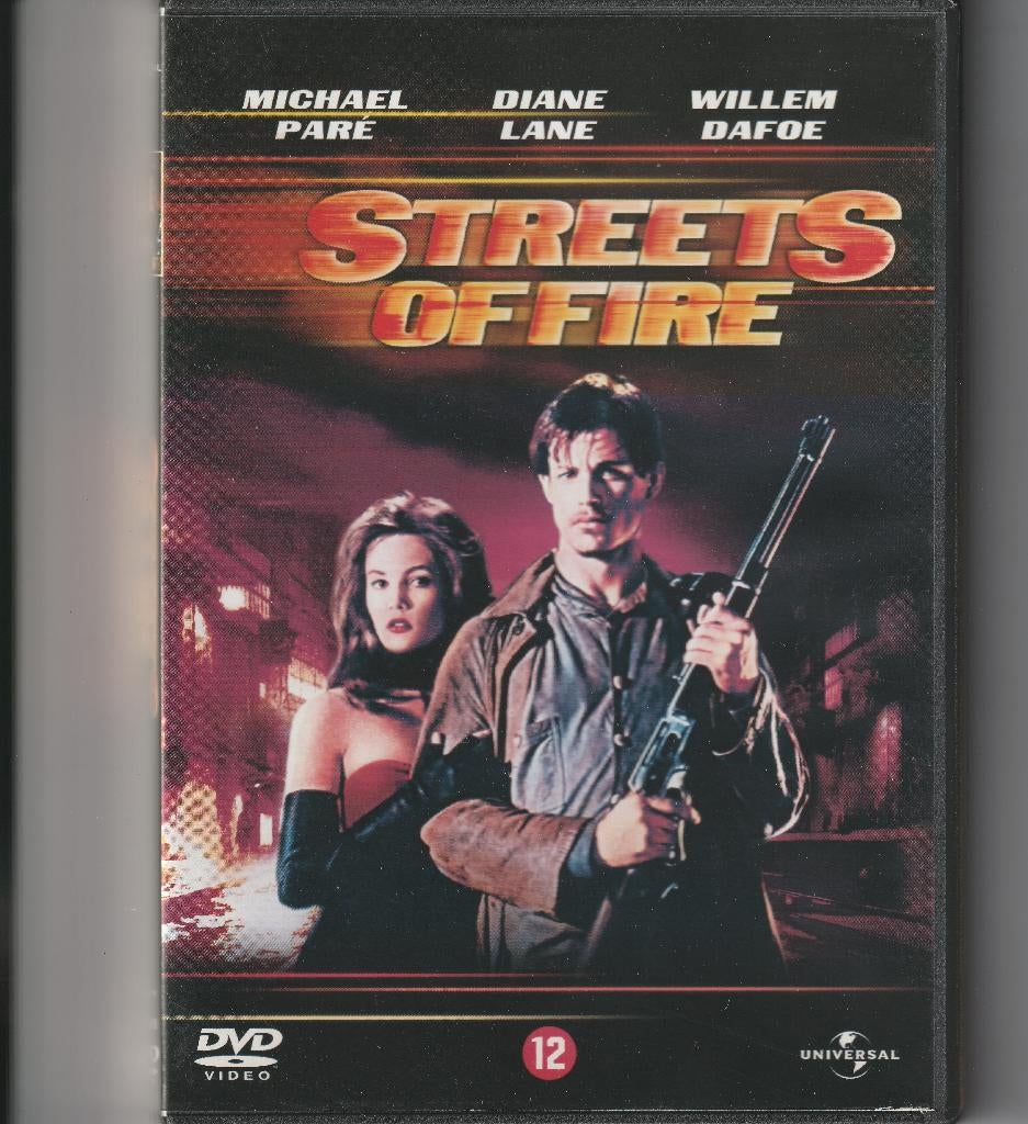 Streets Of Fire ( Zeldzame 80s Topper ! ), Cd's en Dvd's, Dvd's | Actie, Zo goed als nieuw, Actie, Vanaf 12 jaar, Ophalen of Verzenden