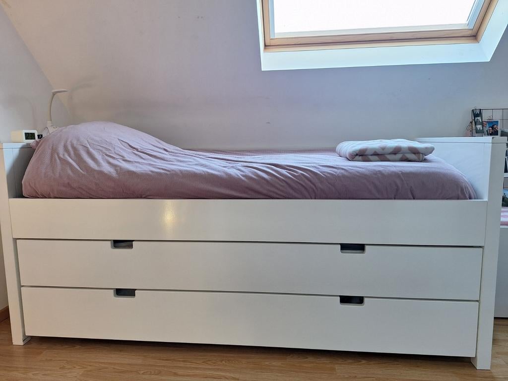 Bopita eenpersoonsbed, Ophalen, Gebruikt, Lattenbodem