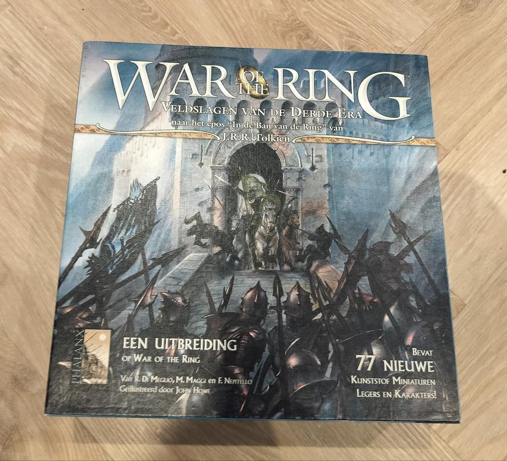 War of the Ring : veldslagen van de derde era (2006), Hobby en Vrije tijd, Gezelschapsspellen | Bordspellen, Zo goed als nieuw