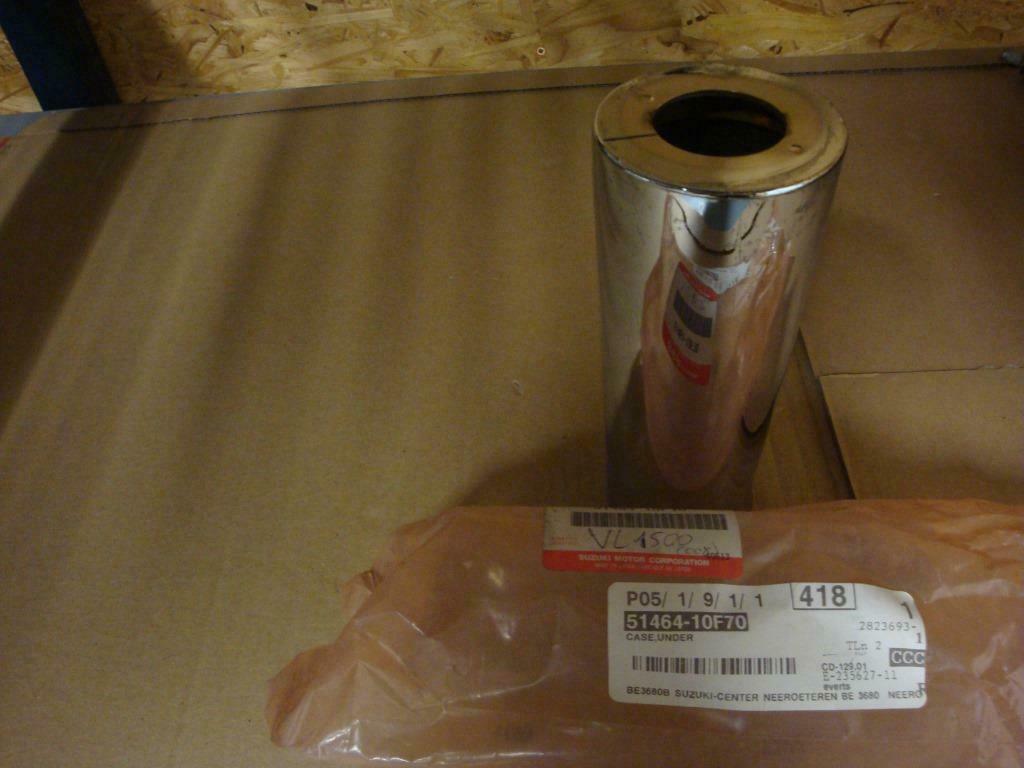 Licht beschadigde Chromé Case Under Intruder 1500!!!!, Motoren, Ophalen, Gebruikt