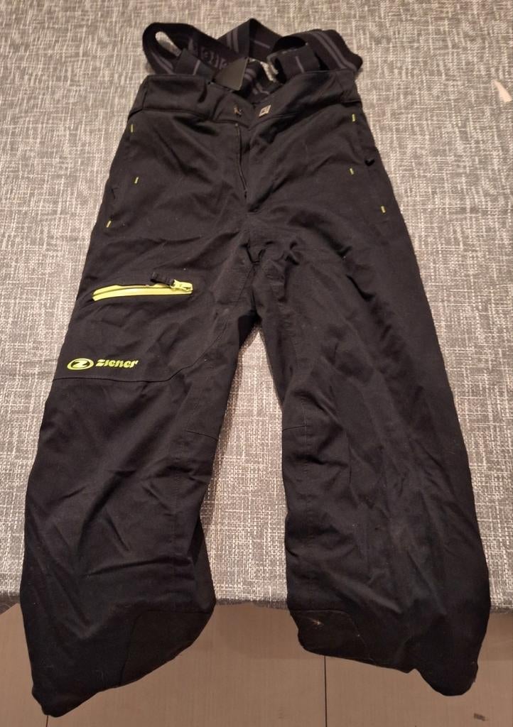 Kinder skibroek - merk Ziener - maat 140 - 10 jaar, Ophalen of Verzenden, Gedragen, Ziener, Broek