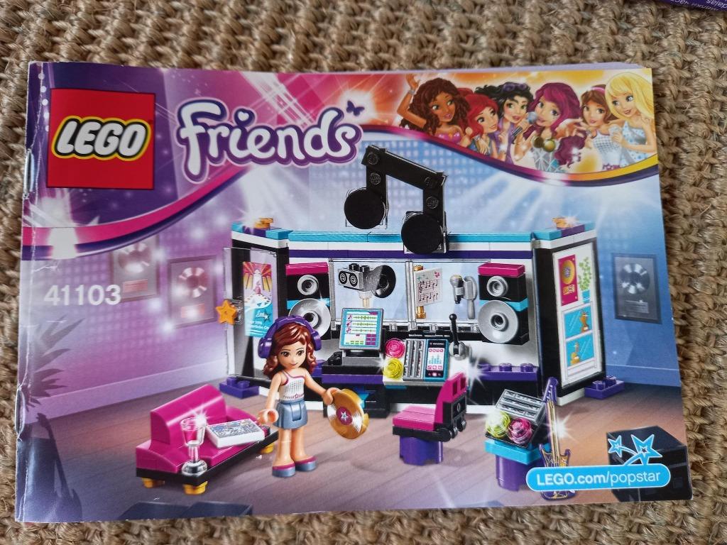 Lego 41103 Muziekstudio, Kinderen en Baby's, Speelgoed | Duplo en Lego, Gebruikt, Lego, Complete set, Ophalen of Verzenden