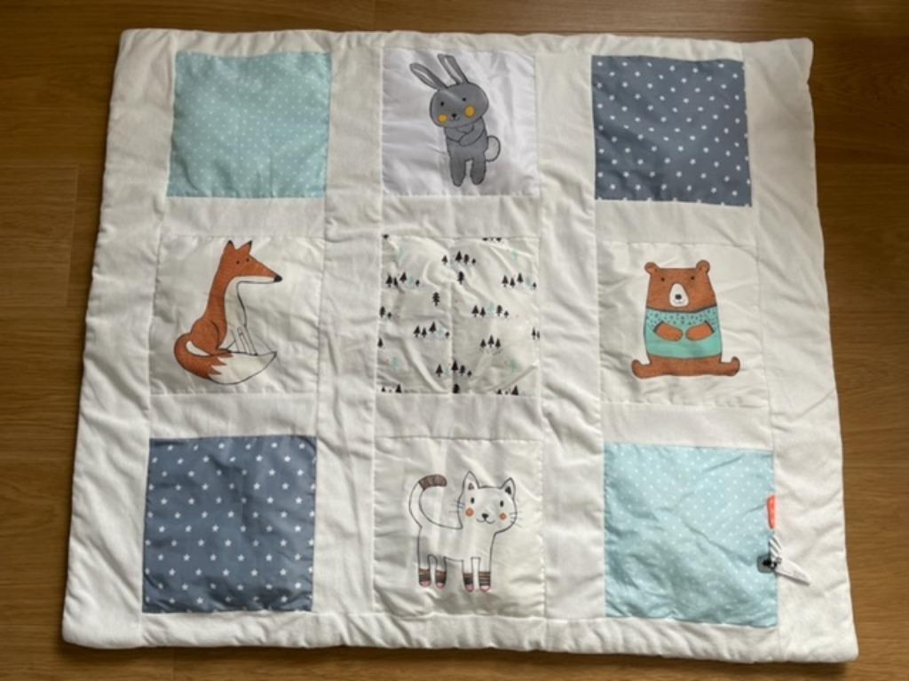 Speelkleed Hema met diertjes (dikke dons), Kinderen en Baby's, Ophalen, Gebruikt, Speelkleed
