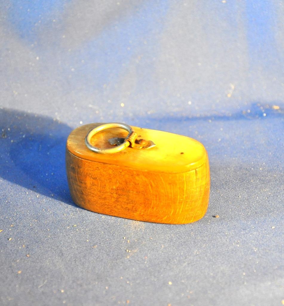 ancienne tabatière en bois, Ophalen of Verzenden, Gebruikt, Overige typen