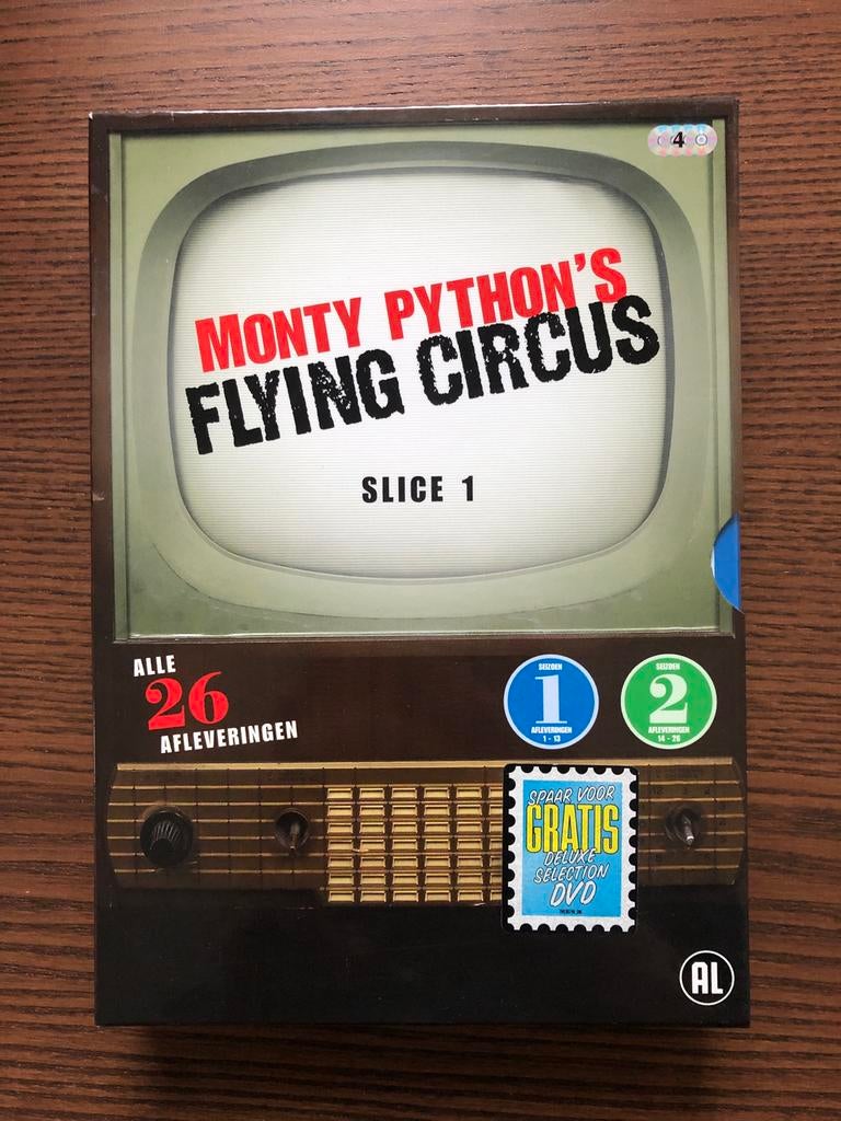 Monty Python's Flying Circus slice 1 - 26 afleveringen, Cd's en Dvd's, Dvd's | Komedie, Zo goed als nieuw, Overige genres, Ophalen of Verzenden
