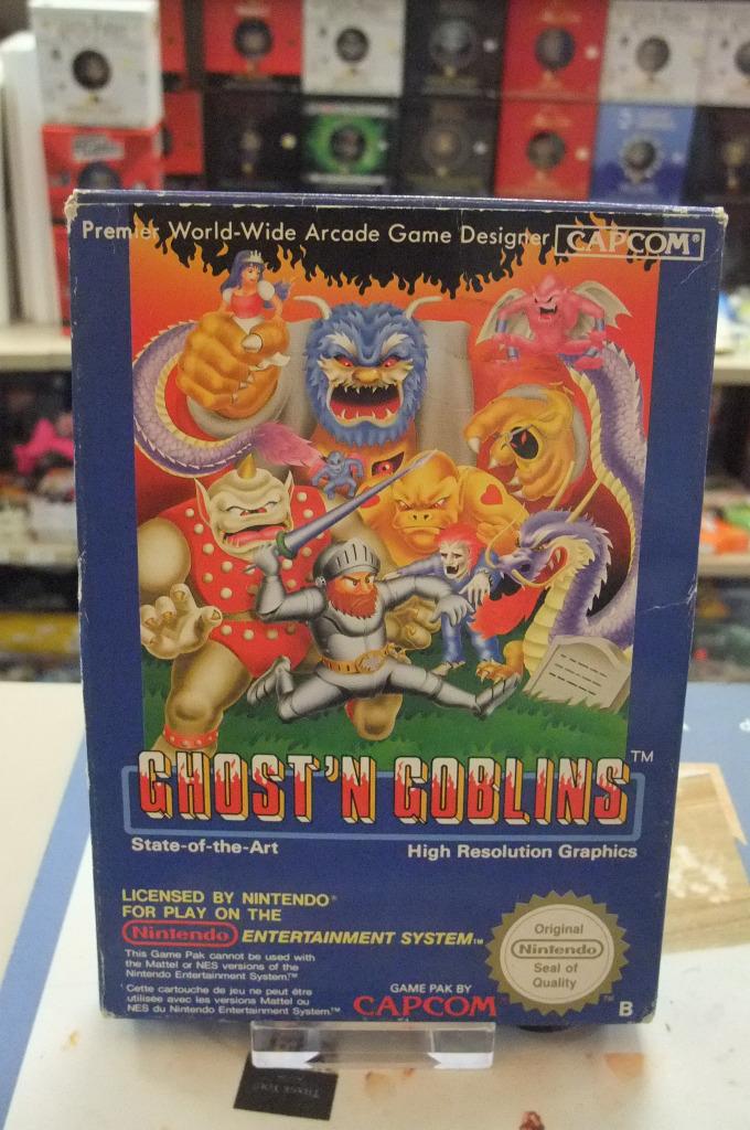 ghost 'n goblins nes, Consoles de jeu & Jeux vidéo, Jeux | Nintendo NES, Nintendo, Enlèvement ou Envoi, 1 joueur, À partir de 12 ans