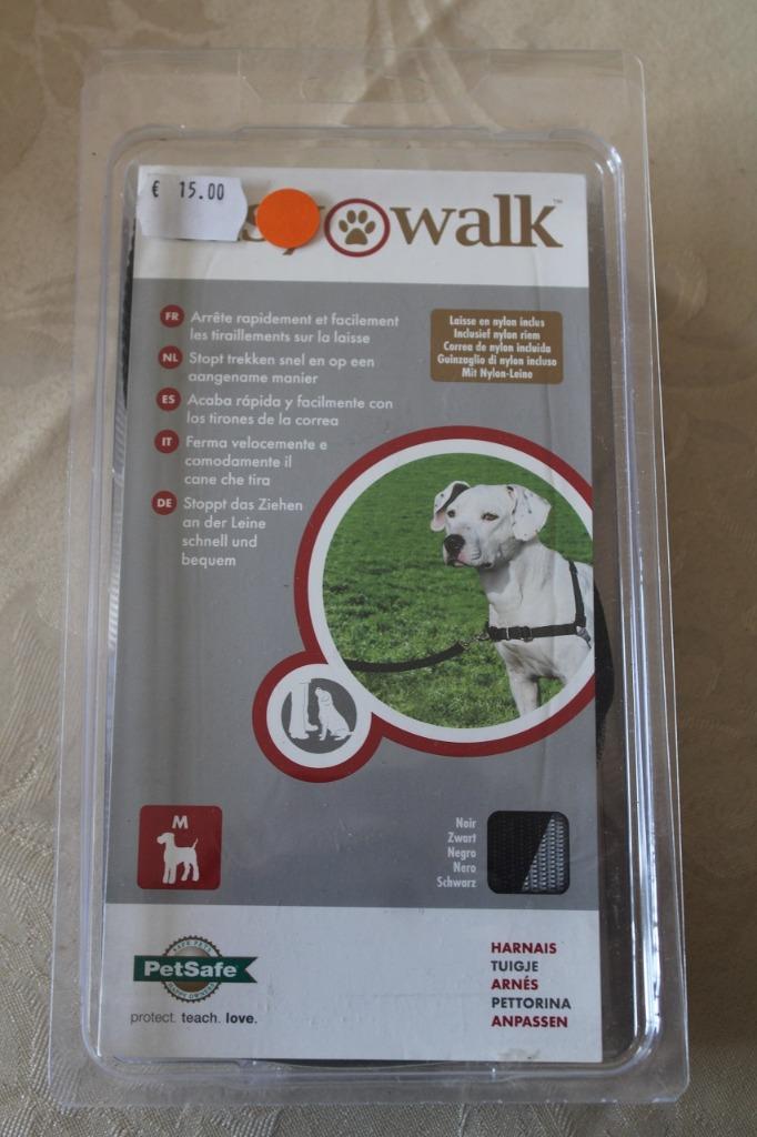 Easy walk harnas Zwart M buikriem 51 tot 71 cm, Enlèvement ou Envoi, Neuf