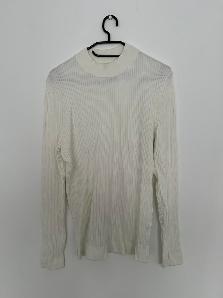 Pull Zara, Vêtements | Hommes, Pulls & Vestes, Blanc, Enlèvement ou Envoi, Zara, Taille 52/54 (L)