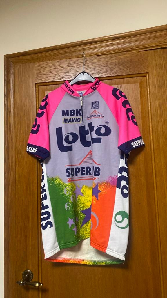 Ancien maillot cycliste LOTTO, Enlèvement ou Envoi, Maillot