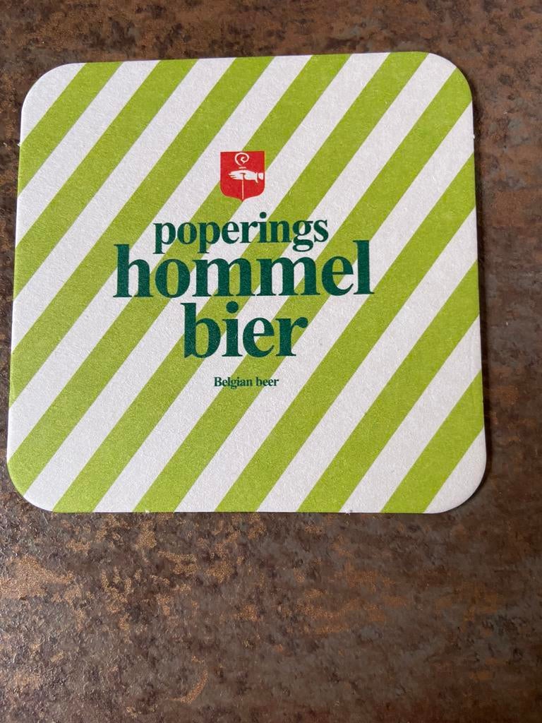 Bière de bourdon de Poperings, Enlèvement ou Envoi, Neuf, Sous-bock