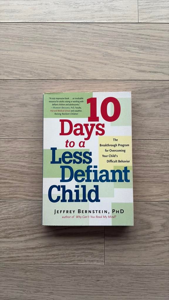 10 days to a less defiant child, Ophalen of Verzenden, Gelezen