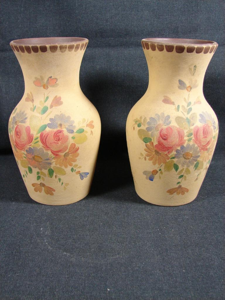 Paire de vases Sars La Bruyère - Poterie du donjon, Antiquités & Art, Antiquités | Céramique & Poterie, Enlèvement ou Envoi