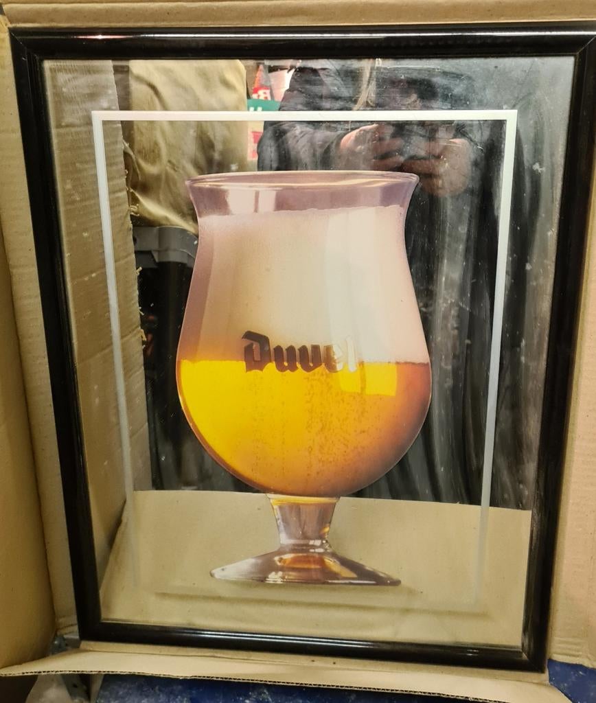 Duvel spiegel, Ophalen, Duvel
