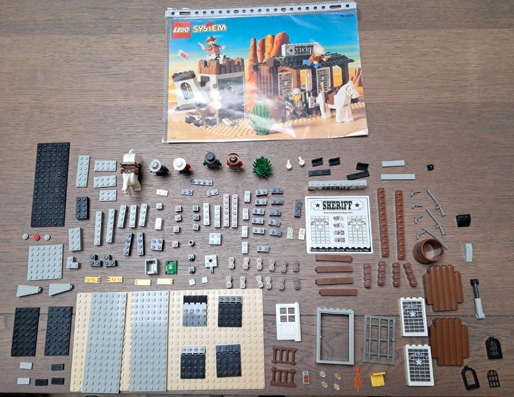 Lego 6755 Sheriff's Lock-Up, Kinderen en Baby's, Speelgoed | Duplo en Lego, Ophalen of Verzenden, Gebruikt, Complete set, Lego