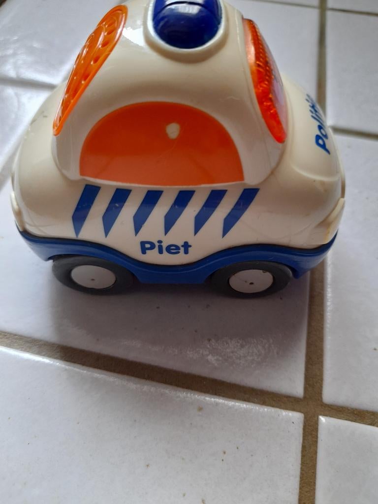 Voiture de police, V-tech, PIET, voiture musicale avec batte, Enlèvement ou Envoi, Comme neuf, 2 à 4 ans