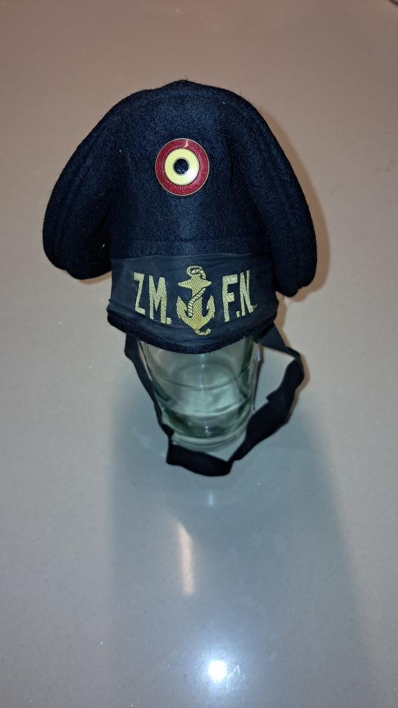 BELGIQUE - ABL - BONNET DE MARIN, Verzamelen, Militaria | Algemeen, Marine, Helm of Baret, Ophalen of Verzenden