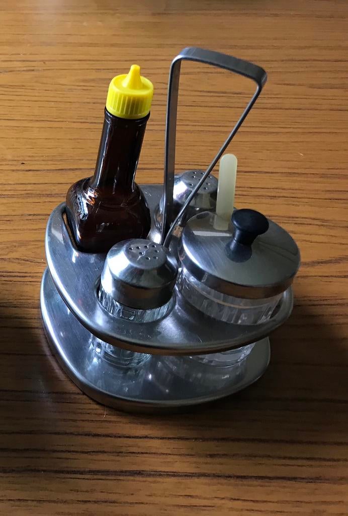 Ménagère Burette Sel Poivre HORECA Restaurant