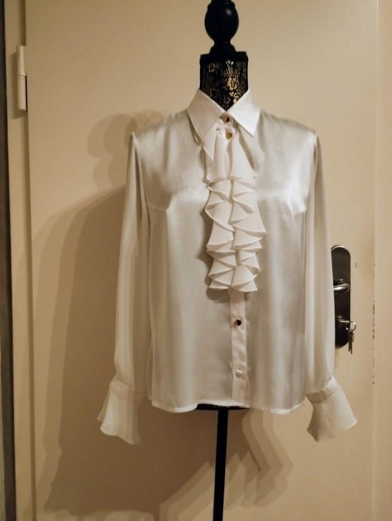 Chemisier YARELL en blanc taille 42, Comme neuf, Blanc
