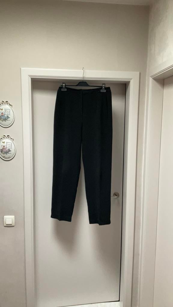 Zwarte damesbroek maat 48, Enlèvement ou Envoi, Taille 46/48 (XL) ou plus grande