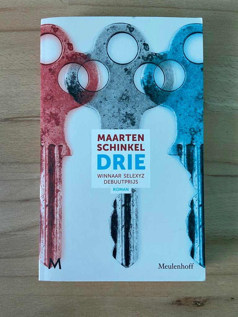 Maarten Schinkel - Drie, Boeken, Literatuur, Zo goed als nieuw, Ophalen of Verzenden