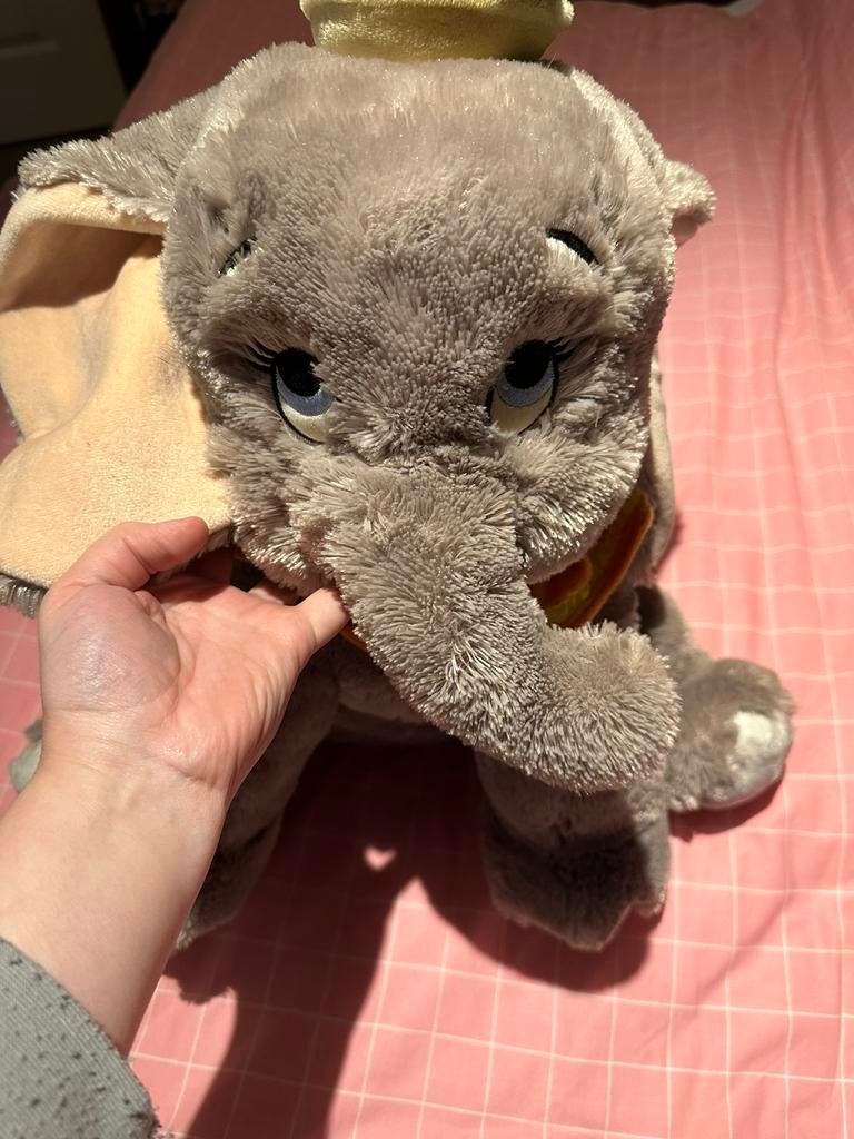 Dumbo knuffel, Ophalen of Verzenden, Zo goed als nieuw