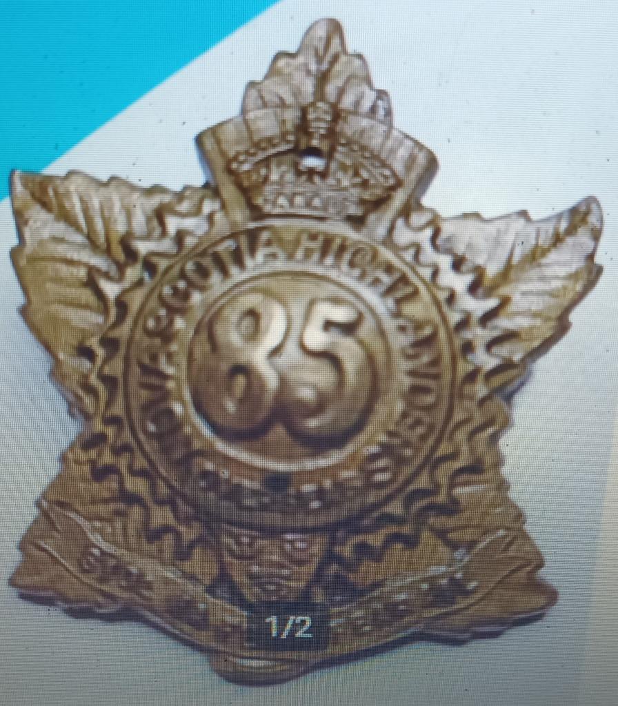 Nova Scotia Highlanders badge, Ophalen of Verzenden