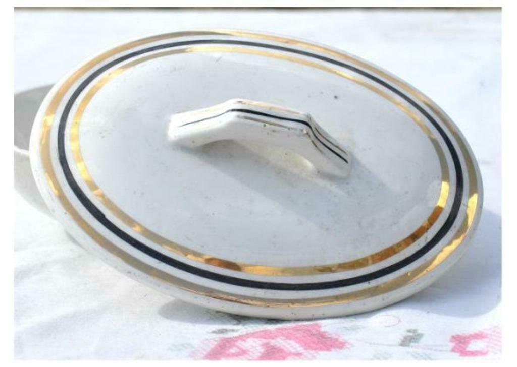 boite a savon faience art deco nimy, Enlèvement ou Envoi