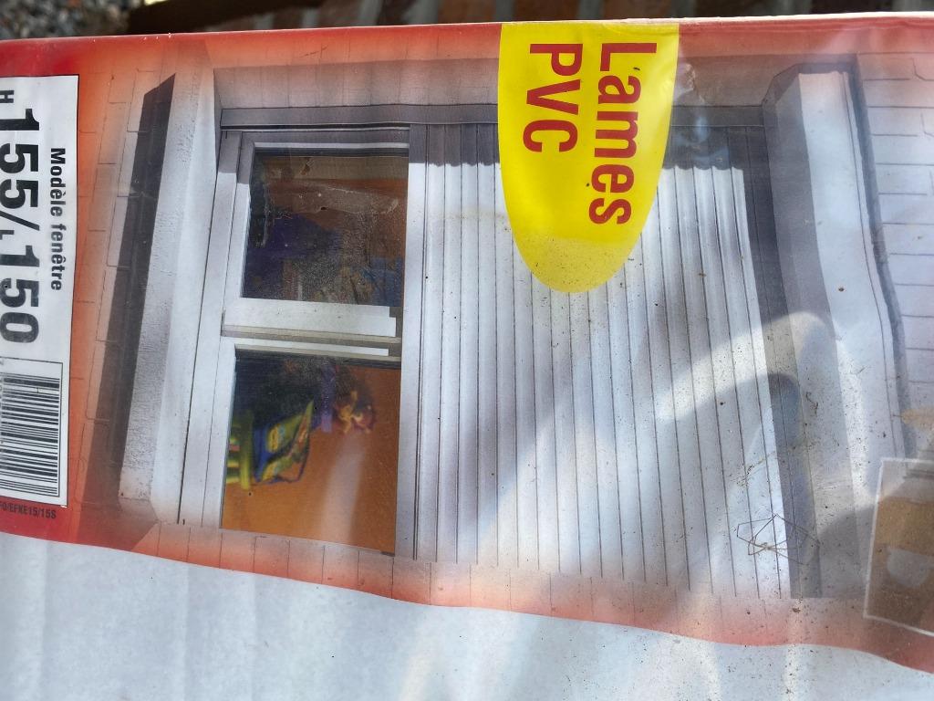 1 rolluiken nieuw in het pakket, Ophalen, Wit, 150 tot 200 cm, Nieuw