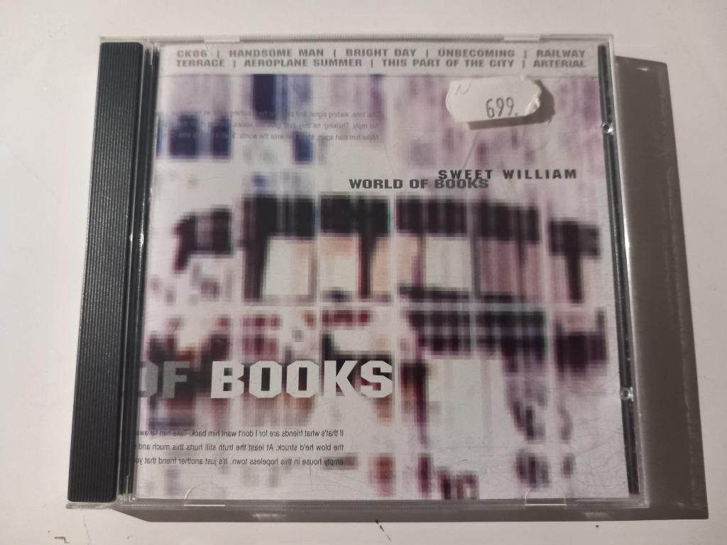 CD Sweet William World of Books Indie Rock Pop Alternative, Enlèvement ou Envoi, Comme neuf, Alternatif