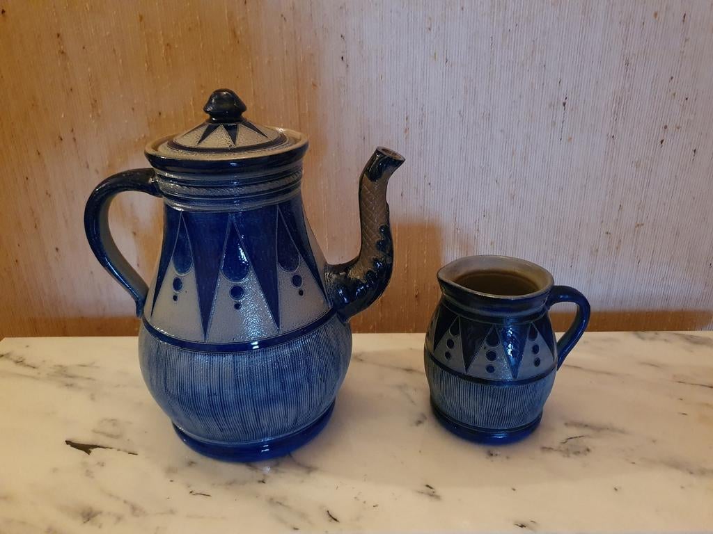 Grès de la roche JOSKALL Art Déco TBE, Antiek en Kunst, Ophalen of Verzenden