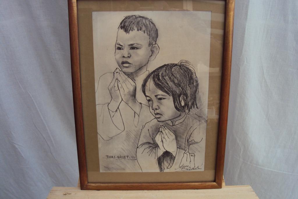 tekening, Ophalen