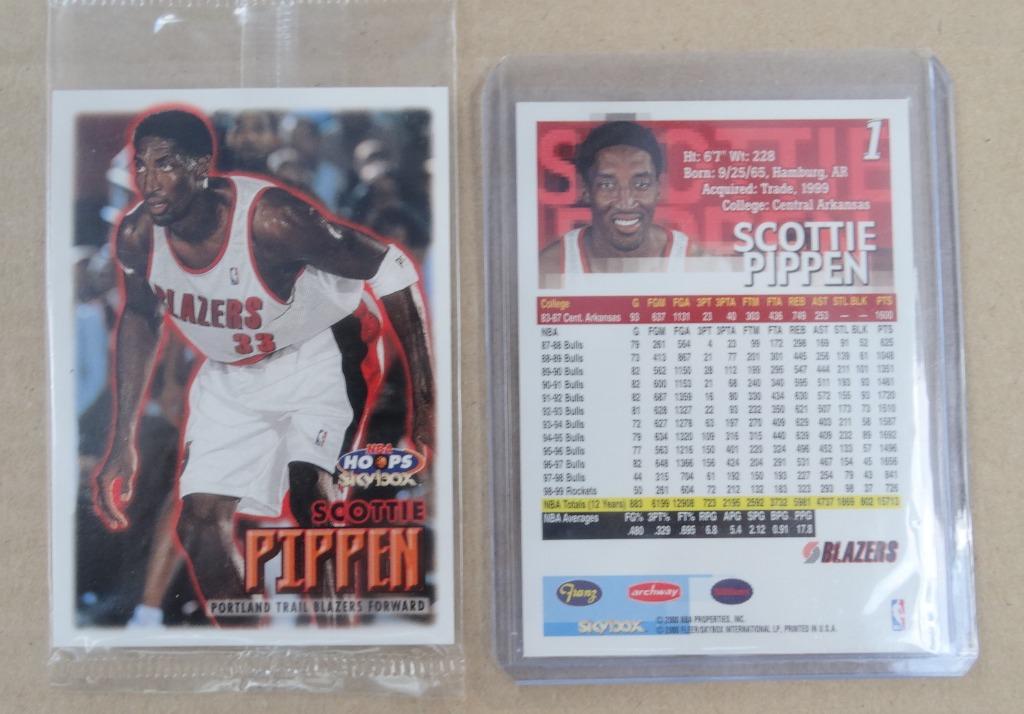 Skybox/Hoops RARE 2000 S.Pippen Franz Bread Portland #1, Envoi, Neuf, Autres types