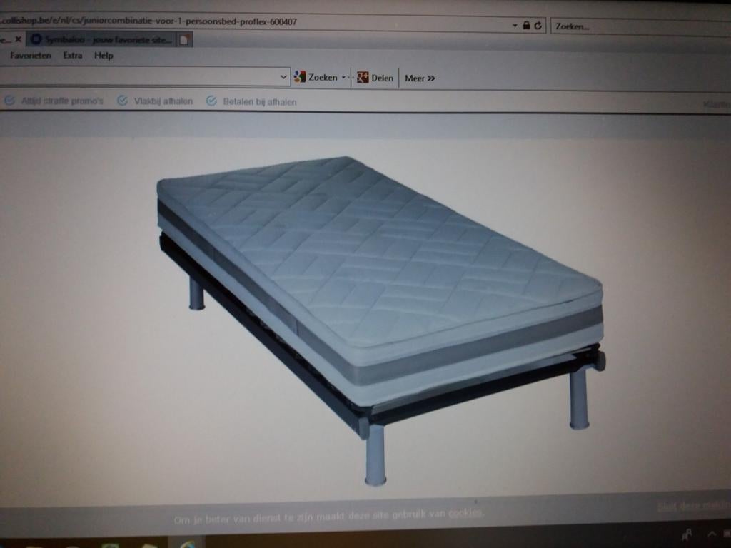 Juniorcombinatie voor 1- persoonsbedProfex, Huis en Inrichting, Slaapkamer | Matrassen en Bedbodems, Ophalen, Nieuw, 90 cm, Matras