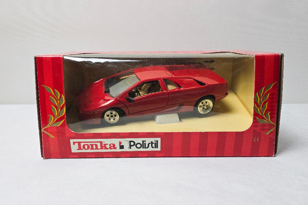Auto Tonka Polistil - 1/18 - Lamborghini Diablo, Ophalen of Verzenden, Zo goed als nieuw, Auto, Overige merken