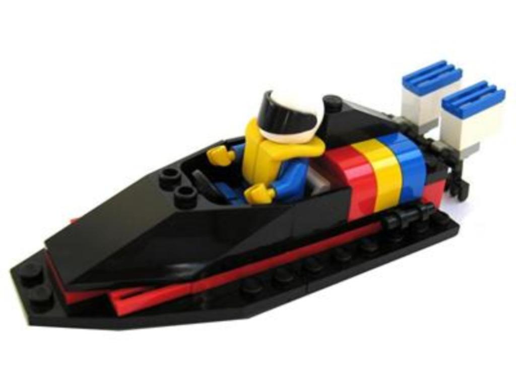 LEGO Classic Town Race 6537 Hydro Racer speedboot, Ophalen of Verzenden, Zo goed als nieuw, Complete set, Lego