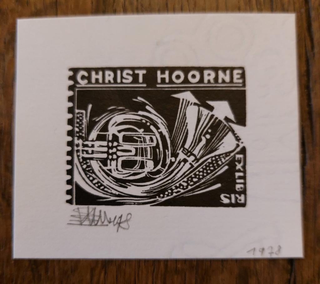 Ex Libris, Antiek en Kunst, Ophalen of Verzenden