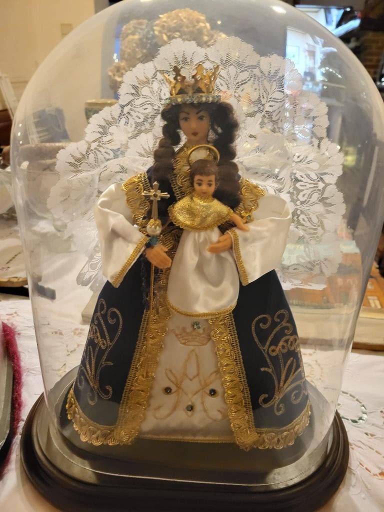 Maria stolp en Jezus aan het kruis, Antiek en Kunst, Ophalen