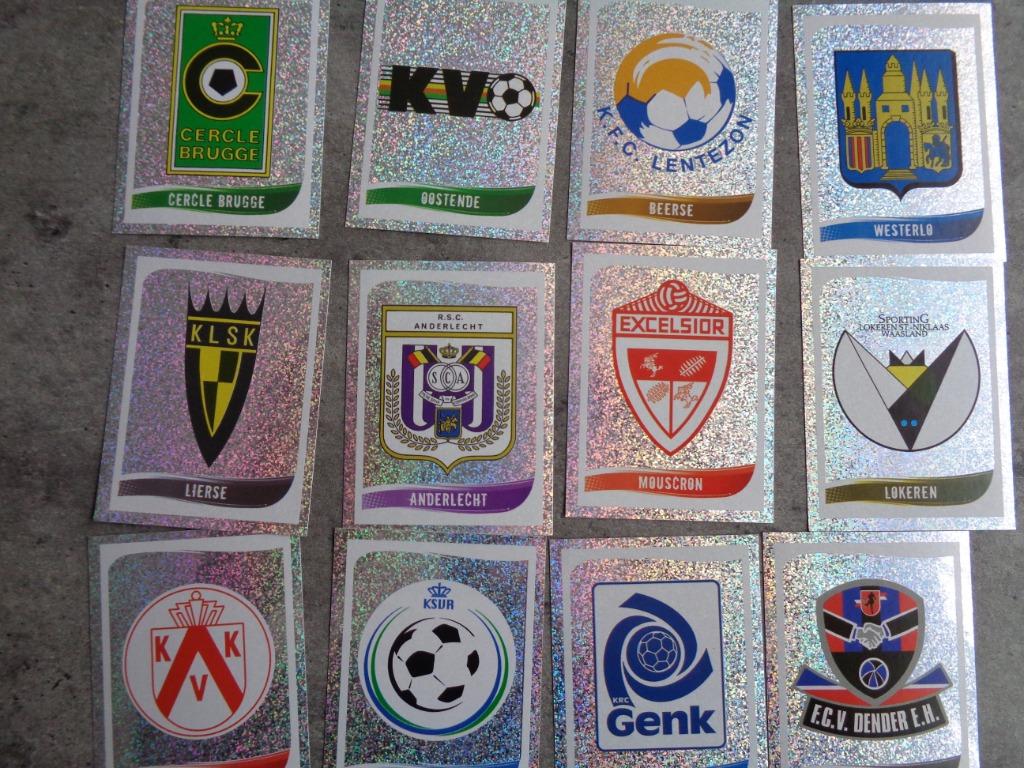 PANINI VOETBAL STICKERS FOOTBALL 2009 PLAATJES 12 X, Verzenden