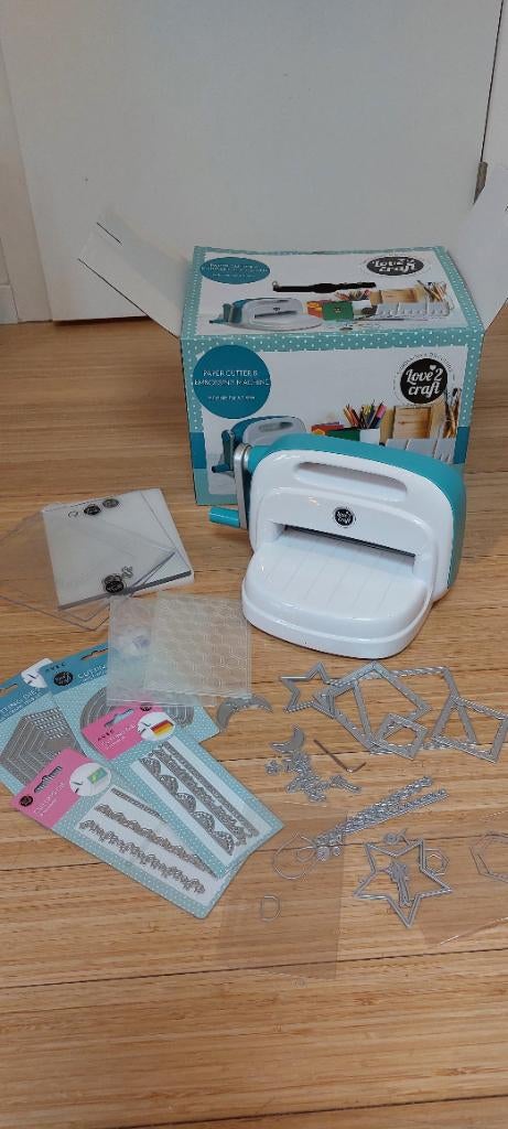 Embossing machine, Ophalen